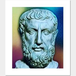 Parmenides of Elea Portrait | Parmenides of Elea Artwork 5 Posters and Art